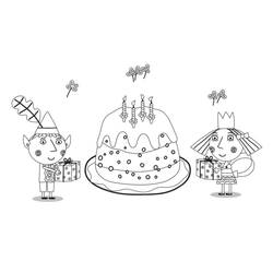 Dibujo para colorear: Ben y Holly's Little Kingdom (Dibujos Animados y Series Animadas) #199095 - Dibujos para Colorear e Imprimir Gratis