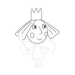 Dibujo para colorear: Ben y Holly's Little Kingdom (Dibujos Animados y Series Animadas) #199102 - Dibujos para Colorear e Imprimir Gratis