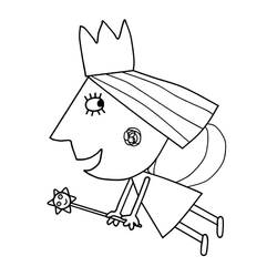 Dibujo para colorear: Ben y Holly's Little Kingdom (Dibujos Animados y Series Animadas) #199109 - Dibujos para Colorear e Imprimir Gratis