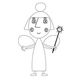 Dibujo para colorear: Ben y Holly's Little Kingdom (Dibujos Animados y Series Animadas) #199110 - Dibujos para Colorear e Imprimir Gratis