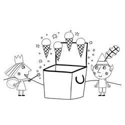 Dibujo para colorear: Ben y Holly's Little Kingdom (Dibujos Animados y Series Animadas) #199114 - Dibujos para Colorear e Imprimir Gratis
