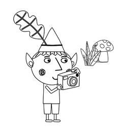 Dibujo para colorear: Ben y Holly's Little Kingdom (Dibujos Animados y Series Animadas) #199115 - Dibujos para Colorear e Imprimir Gratis