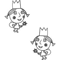 Dibujo para colorear: Ben y Holly's Little Kingdom (Dibujos Animados y Series Animadas) #199116 - Dibujos para Colorear e Imprimir Gratis