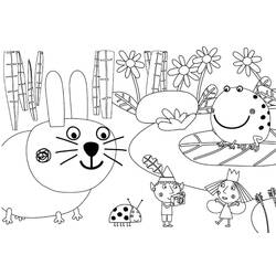 Dibujo para colorear: Ben y Holly's Little Kingdom (Dibujos Animados y Series Animadas) #199119 - Dibujos para Colorear e Imprimir Gratis