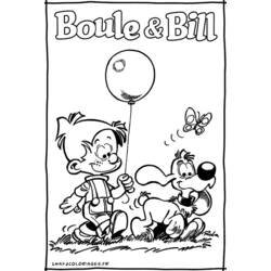 Dibujos para colorear: Billy y Buddy - Dibujos para Colorear e Imprimir Gratis