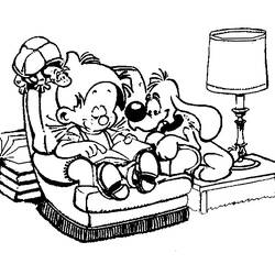 Dibujo para colorear: Billy y Buddy (Dibujos Animados y Series Animadas) #25401 - Dibujos para Colorear e Imprimir Gratis