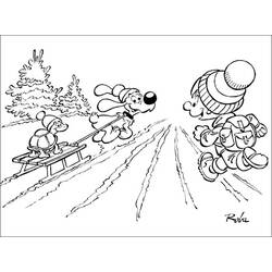 Dibujo para colorear: Billy y Buddy (Dibujos Animados y Series Animadas) #25407 - Dibujos para Colorear e Imprimir Gratis