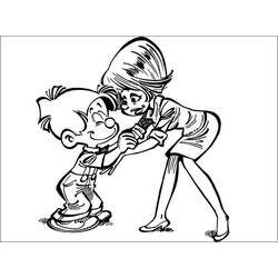 Dibujo para colorear: Billy y Buddy (Dibujos Animados y Series Animadas) #25428 - Dibujos para Colorear e Imprimir Gratis