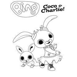 Dibujo para colorear: Bing y Flop (Dibujos Animados y Series Animadas) #185025 - Dibujos para Colorear e Imprimir Gratis