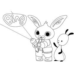 Dibujo para colorear: Bing y Flop (Dibujos Animados y Series Animadas) #185026 - Dibujos para Colorear e Imprimir Gratis