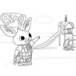 Dibujo para colorear: Bing y Flop (Dibujos Animados y Series Animadas) #185030 - Dibujos para Colorear e Imprimir Gratis