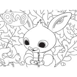 Dibujo para colorear: Bing y Flop (Dibujos Animados y Series Animadas) #185031 - Dibujos para Colorear e Imprimir Gratis