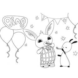 Dibujo para colorear: Bing y Flop (Dibujos Animados y Series Animadas) #185035 - Dibujos para Colorear e Imprimir Gratis