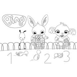 Dibujo para colorear: Bing y Flop (Dibujos Animados y Series Animadas) #185039 - Dibujos para Colorear e Imprimir Gratis
