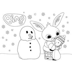 Dibujo para colorear: Bing y Flop (Dibujos Animados y Series Animadas) #185042 - Dibujos para Colorear e Imprimir Gratis