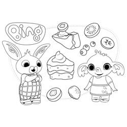 Dibujo para colorear: Bing y Flop (Dibujos Animados y Series Animadas) #185045 - Dibujos para Colorear e Imprimir Gratis