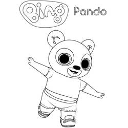 Dibujo para colorear: Bing y Flop (Dibujos Animados y Series Animadas) #185047 - Dibujos para Colorear e Imprimir Gratis