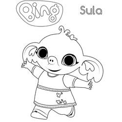 Dibujo para colorear: Bing y Flop (Dibujos Animados y Series Animadas) #185048 - Dibujos para Colorear e Imprimir Gratis