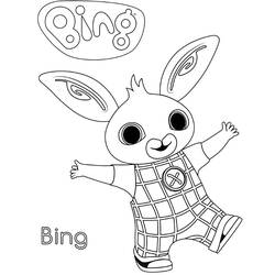 Dibujo para colorear: Bing y Flop (Dibujos Animados y Series Animadas) #185049 - Dibujos para Colorear e Imprimir Gratis
