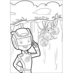 Dibujo para colorear: Blaze y the Monster Machines (Dibujos Animados y Series Animadas) #199442 - Dibujos para Colorear e Imprimir Gratis