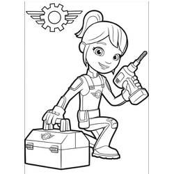 Dibujo para colorear: Blaze y the Monster Machines (Dibujos Animados y Series Animadas) #199446 - Dibujos para Colorear e Imprimir Gratis