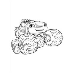 Dibujo para colorear: Blaze y the Monster Machines (Dibujos Animados y Series Animadas) #199448 - Dibujos para Colorear e Imprimir Gratis