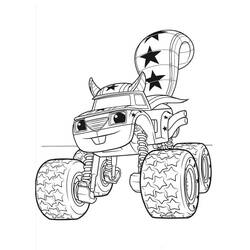 Dibujo para colorear: Blaze y the Monster Machines (Dibujos Animados y Series Animadas) #199451 - Dibujos para Colorear e Imprimir Gratis