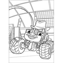 Dibujo para colorear: Blaze y the Monster Machines (Dibujos Animados y Series Animadas) #199457 - Dibujos para Colorear e Imprimir Gratis