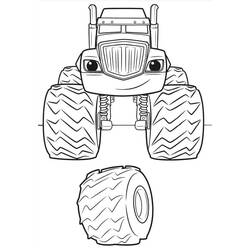 Dibujo para colorear: Blaze y the Monster Machines (Dibujos Animados y Series Animadas) #199458 - Dibujos para Colorear e Imprimir Gratis