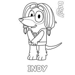 Dibujo para colorear: Bluey (Dibujos Animados y Series Animadas) #179260 - Dibujos para Colorear e Imprimir Gratis