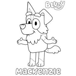 Dibujo para colorear: Bluey (Dibujos Animados y Series Animadas) #179289 - Dibujos para Colorear e Imprimir Gratis
