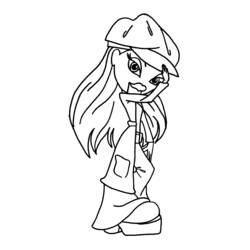 Dibujo Bratz (Dibujos Animados y Series Animadas) #32515 para imprimir y colorear