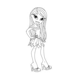 Dibujo Bratz (Dibujos Animados y Series Animadas) #32601 para imprimir y colorear