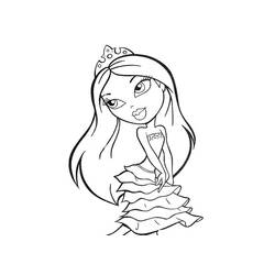 Dibujo Bratz (Dibujos Animados y Series Animadas) #32668 para imprimir y colorear