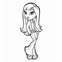 Dibujo Bratz (Dibujos Animados y Series Animadas) #32706 para imprimir y colorear