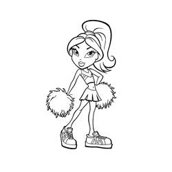 Dibujo para colorear: Bratz (Dibujos Animados y Series Animadas) #32722 - Dibujos para Colorear e Imprimir Gratis