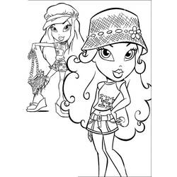 Dibujo Bratz (Dibujos Animados y Series Animadas) #32729 para imprimir y colorear