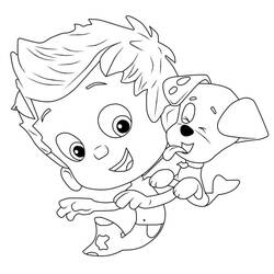 Dibujo para colorear: Bubble Guppies (Dibujos Animados y Series Animadas) #199342 - Dibujos para Colorear e Imprimir Gratis