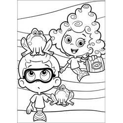 Dibujo para colorear: Bubble Guppies (Dibujos Animados y Series Animadas) #199348 - Dibujos para Colorear e Imprimir Gratis