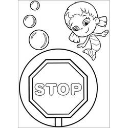 Dibujo para colorear: Bubble Guppies (Dibujos Animados y Series Animadas) #199363 - Dibujos para Colorear e Imprimir Gratis