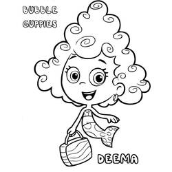 Dibujo para colorear: Bubble Guppies (Dibujos Animados y Series Animadas) #199365 - Dibujos para Colorear e Imprimir Gratis