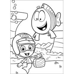 Dibujo para colorear: Bubble Guppies (Dibujos Animados y Series Animadas) #199368 - Dibujos para Colorear e Imprimir Gratis