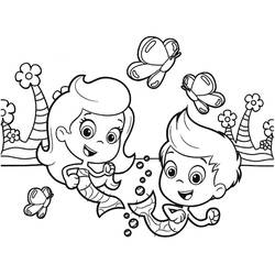 Dibujo para colorear: Bubble Guppies (Dibujos Animados y Series Animadas) #199371 - Dibujos para Colorear e Imprimir Gratis