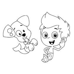 Dibujo para colorear: Bubble Guppies (Dibujos Animados y Series Animadas) #199376 - Dibujos para Colorear e Imprimir Gratis