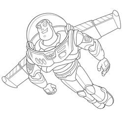 Dibujo para colorear: Buzz Lightyear of Star Command (Dibujos Animados y Series Animadas) #46610 - Dibujos para Colorear e Imprimir Gratis