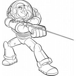 Dibujo para colorear: Buzz Lightyear of Star Command (Dibujos Animados y Series Animadas) #46680 - Dibujos para Colorear e Imprimir Gratis