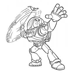Dibujo para colorear: Buzz Lightyear of Star Command (Dibujos Animados y Series Animadas) #46685 - Dibujos para Colorear e Imprimir Gratis