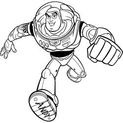 Dibujo para colorear: Buzz Lightyear of Star Command (Dibujos Animados y Series Animadas) #46690 - Dibujos para Colorear e Imprimir Gratis