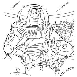 Dibujo para colorear: Buzz Lightyear of Star Command (Dibujos Animados y Series Animadas) #46697 - Dibujos para Colorear e Imprimir Gratis