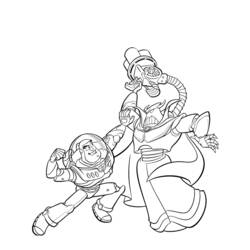 Dibujo para colorear: Buzz Lightyear of Star Command (Dibujos Animados y Series Animadas) #46698 - Dibujos para Colorear e Imprimir Gratis